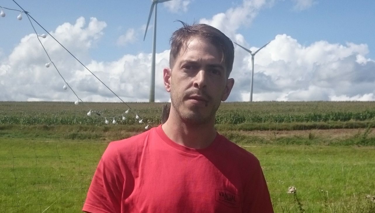 "Scheiße, wem Scheiße gebührt", sagt Christian Stein aus Düngenheim..