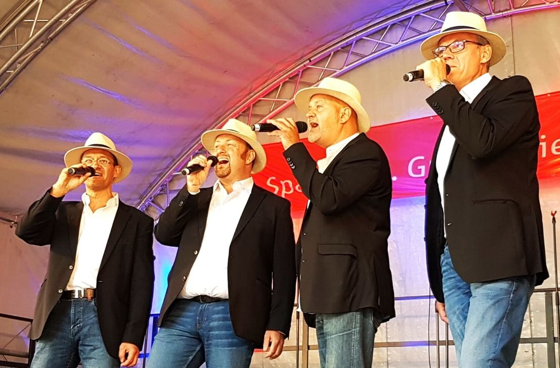 Eine Institution in Sachen A-capella-Gesang: Der »Lovely Mr. Singing Club«. Foto: Kulturkreis Roetgen