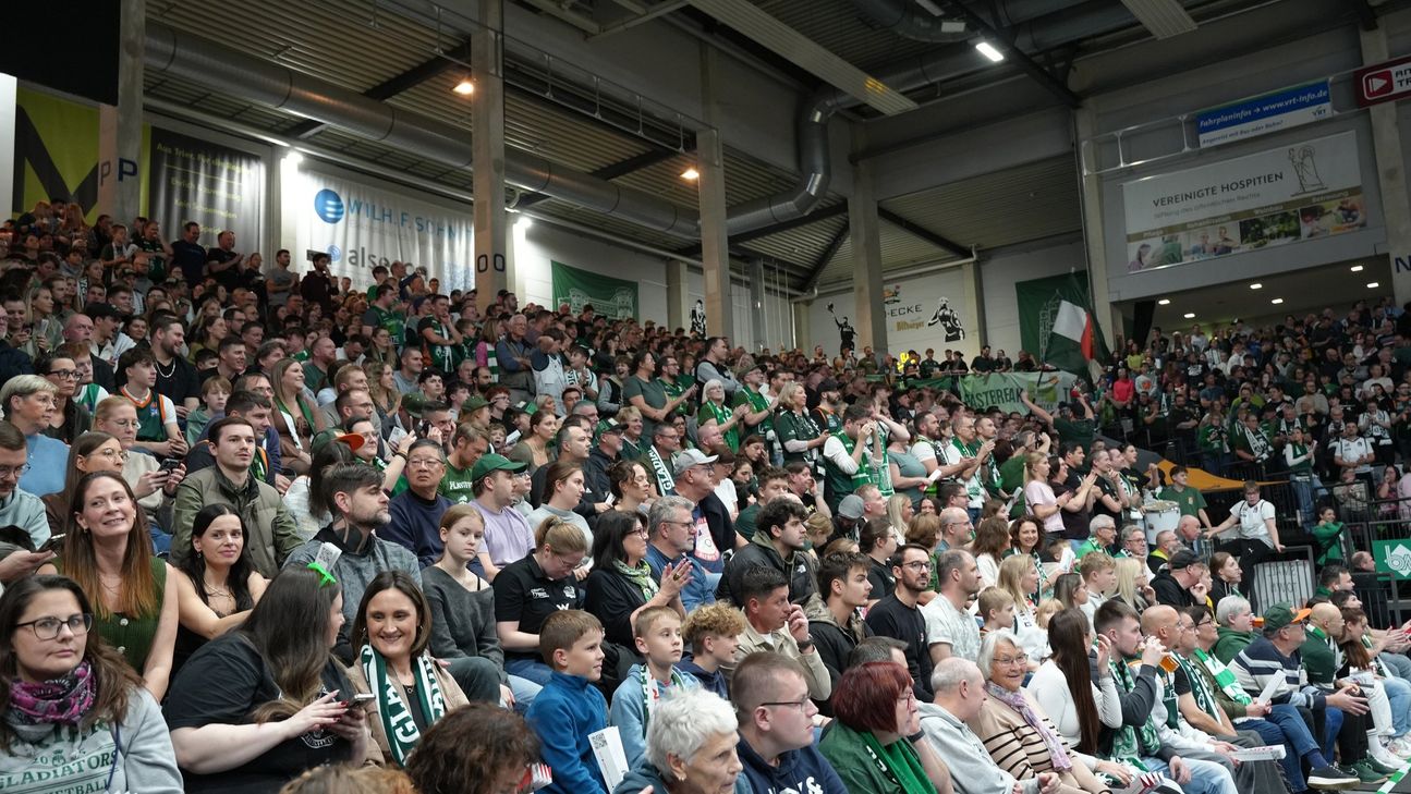 Die Halle war seit Wochen restlos ausverkauft.