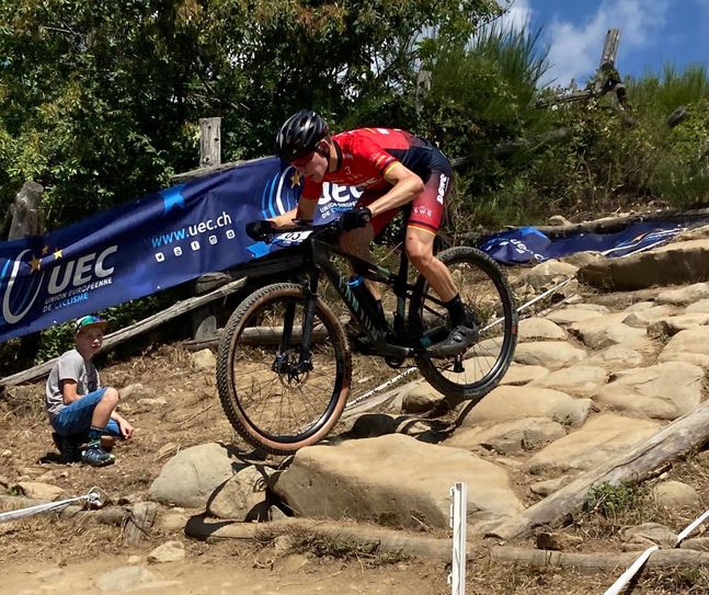 Florian Werres im XCO-Rennen