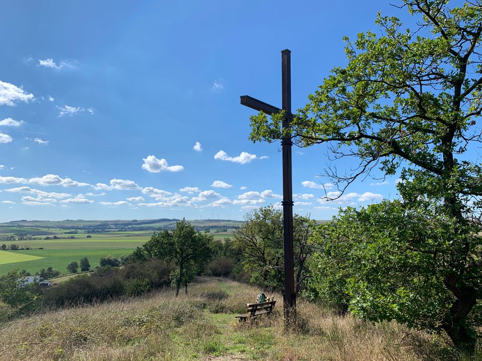 Herrliches Panorama auf dem Kuckertsberg.