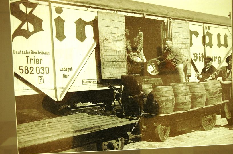 Das Handwerk der Bierbrauerei stellt in der Abteistadt Prüm einen historischen Bestandteil dar.