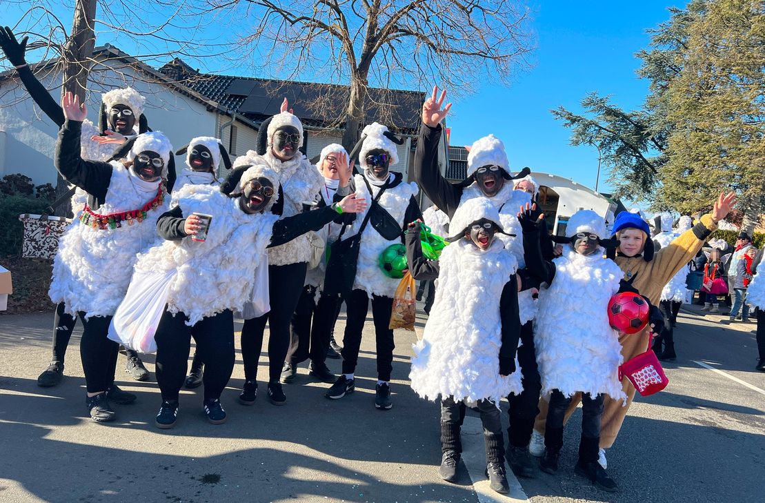 Tulpensonntagszug in Schwerfen