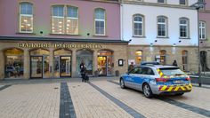 Austausch mit Bürgermeister Friedrich Marx und der Leiterin der Polizeiinspektion Idar-Oberstein, Polizeirätin Kimberly Short,