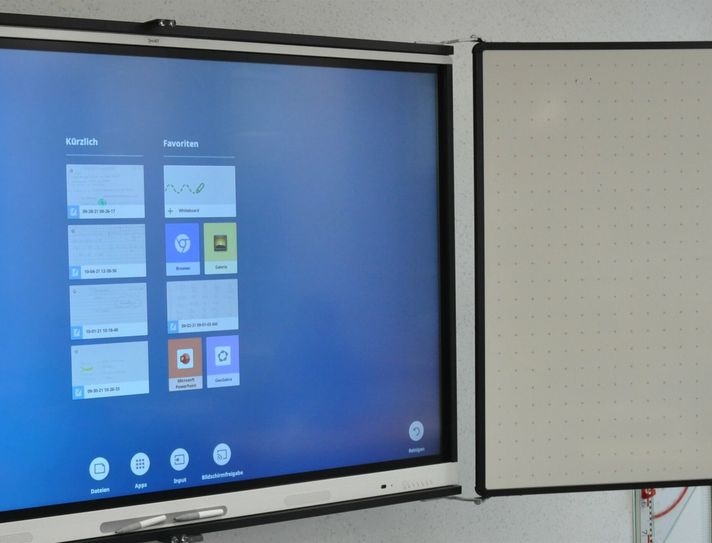 Smartboards gehören in den Grundschulen des Maifelds zur Standardausstattung.                      Foto: Archiv