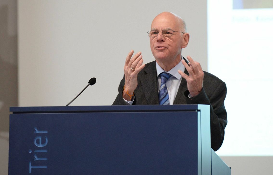 Am 1. Juli kommt es an der Universität Trier zu dem Gespräch zwischen Prof. Dr. Norbert Lammert (Foto) und Dr. Stephan Ackermann. Foto: Uni Trier