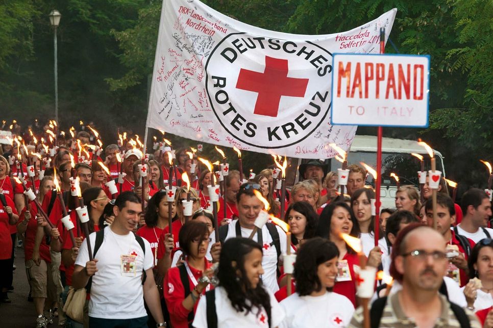 Mit dem Fackellauf wird jährlich der Ursprungsidee des Roten Kreuzes gedacht. Die Rotkreuzler im Ahrkreis werden zudem den Opfern der Flutkatastrophe gedenken.