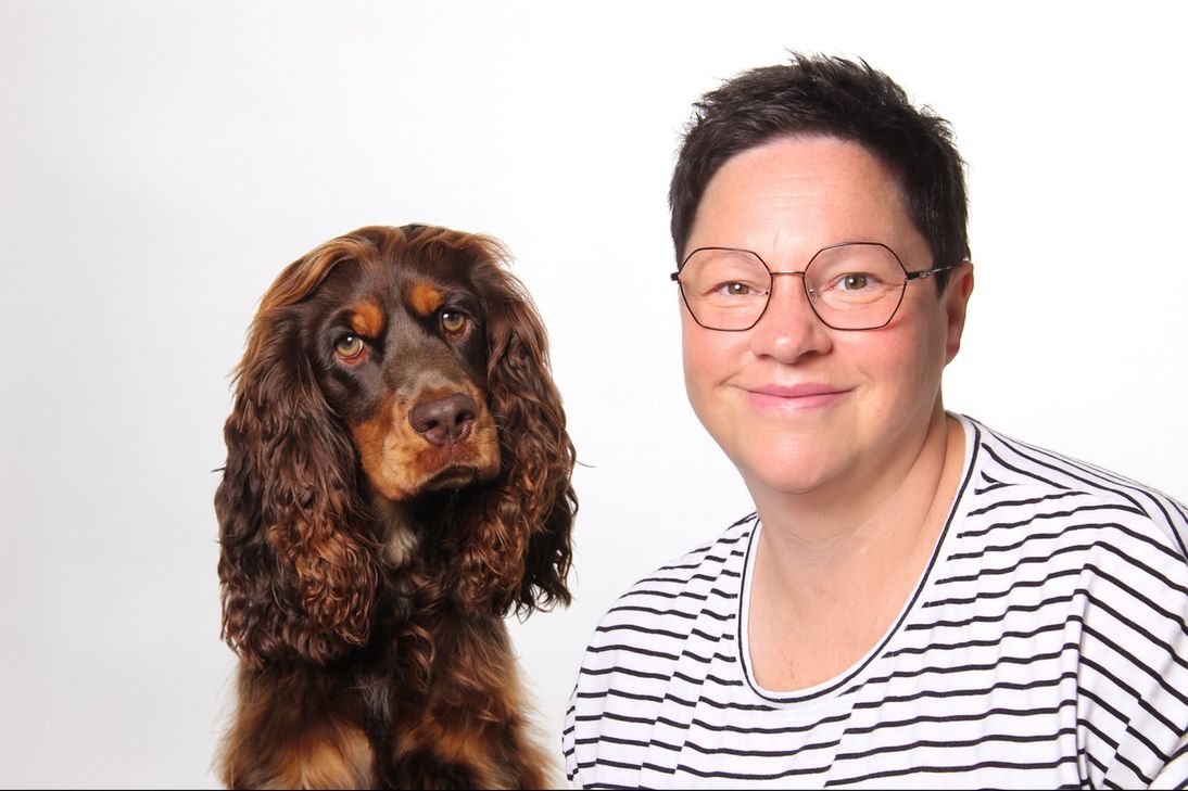 Ein gutes Team: Cocker Spaniel Theo und seine Hundeführerin Sonja Keller.