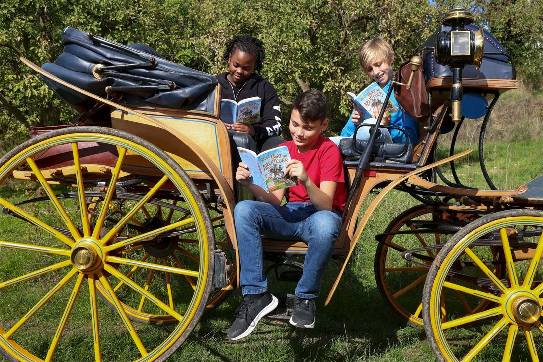 Am 23. April starten Schülerinnen und Schüler "Volle Fahrt ins Abenteuer".