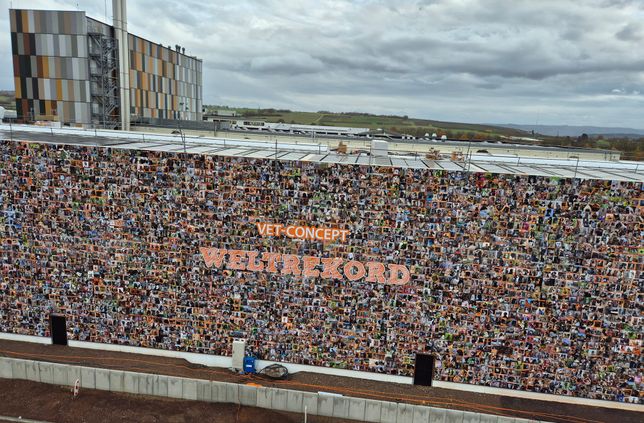 Aussicht vom hochgezogenen Gehäuse aus