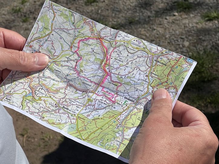 Jede Etappe, die Ralf Spilles läuft, hat er sehr gut vorbereitet.