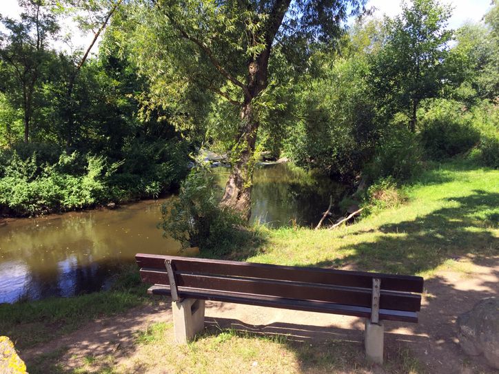 Lauschiger Platz an der Nette. Foto: Natur Aktiv Erleben