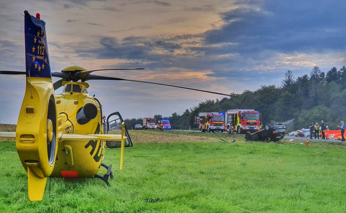 Ein Todesopfer forderte dieser Unfall bei Siesbach. Foto: Schmitt
