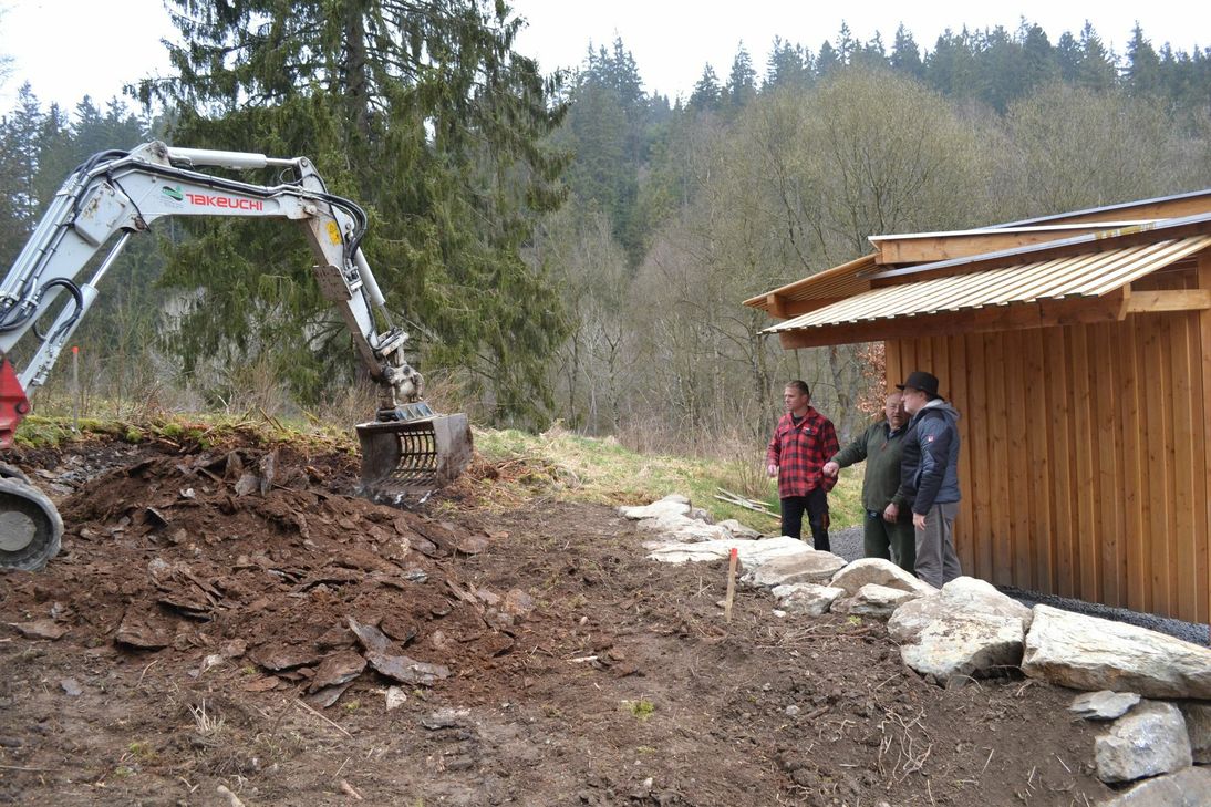Die Zukunftswerkstatt arbeitet derzeit an der Umsetzung des Walderlebnisparcours. Foto: Braden