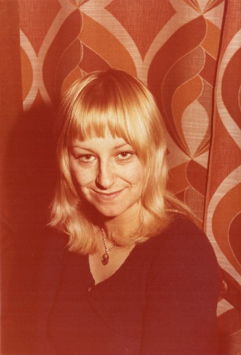 Die junge Frau mit der „Bärenstimme“, circa 1973. (Foto: privat)