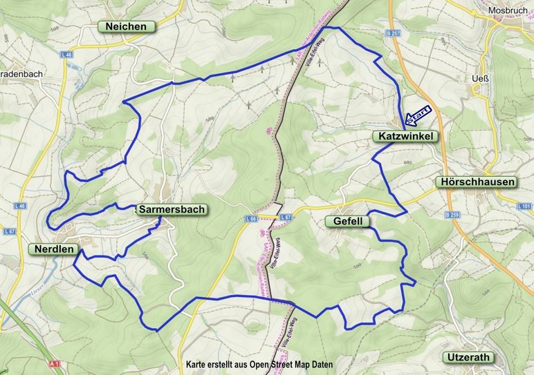 Hier geht es lang ...