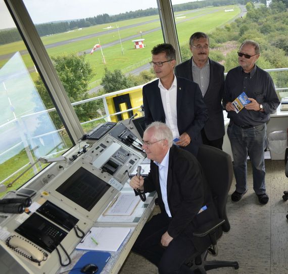 Blick aus dem Tower. mn-Foto