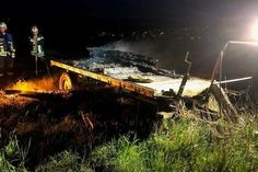 Ansicht der Brandörtlichkeit zwischen Biebernheim und Urbar.