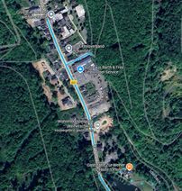 Bausbabschnitte in der Tiefensteiner Straße.