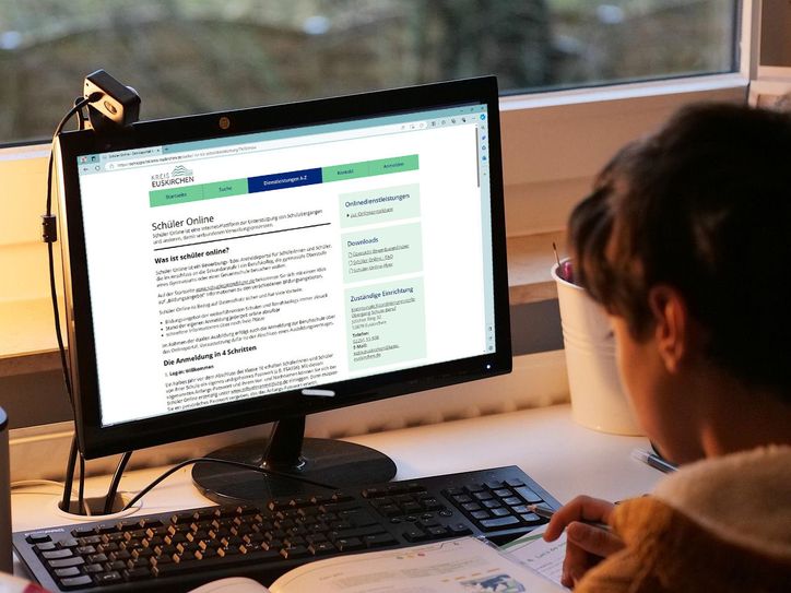 Über Schüler Online kann man sich bis zum 23. Februar im Kreis Euskirchen bei einer weiterführenden Schule anmelden.