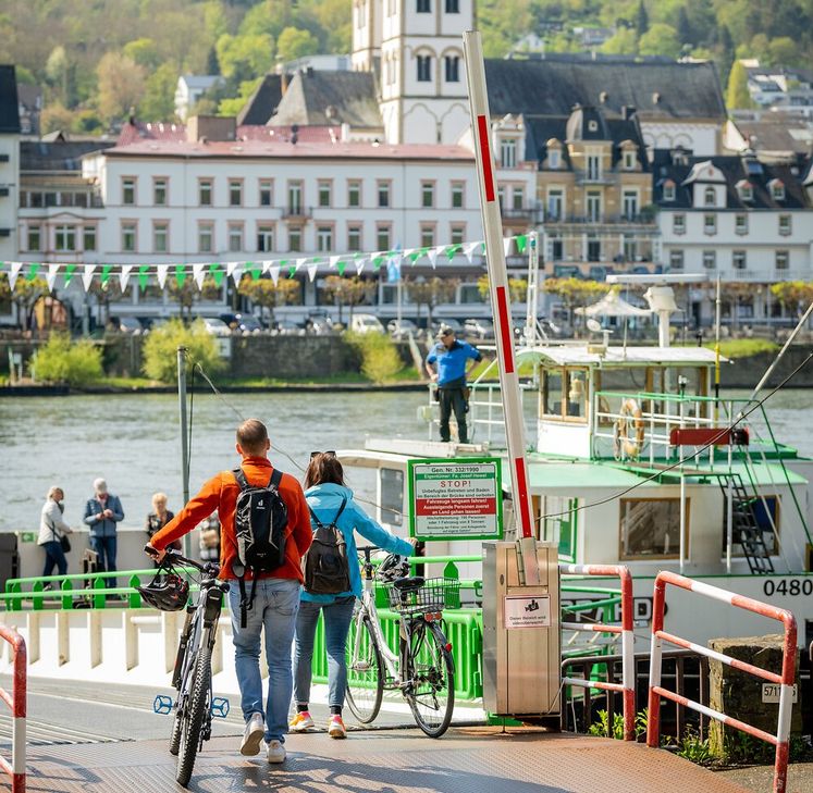 Rheinfähre in Boppard.