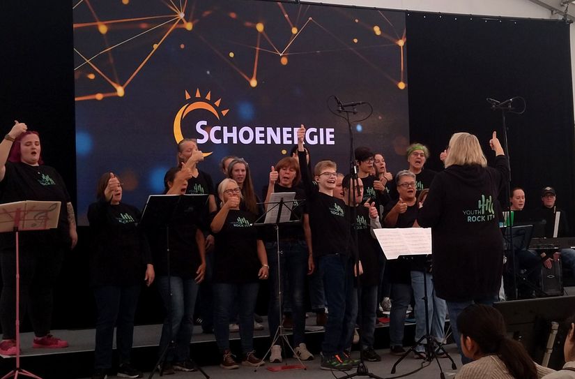 Musikalische Umrahmung des Festes.