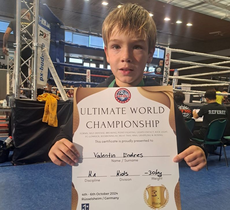 Im Oktober 2024 konnte sich Valentin ebenfalls mit der Bronzemedallie bei der WM 2024 belohnen.