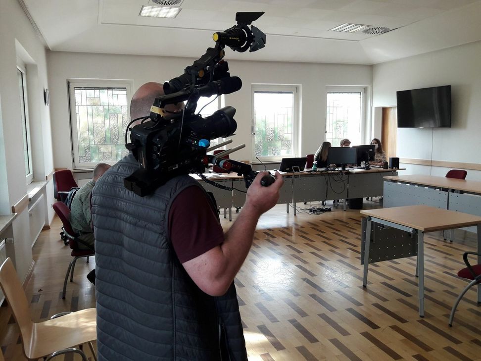 Letzter Verhandlungstag im Amtsgericht. (Foto: LJV RLP)