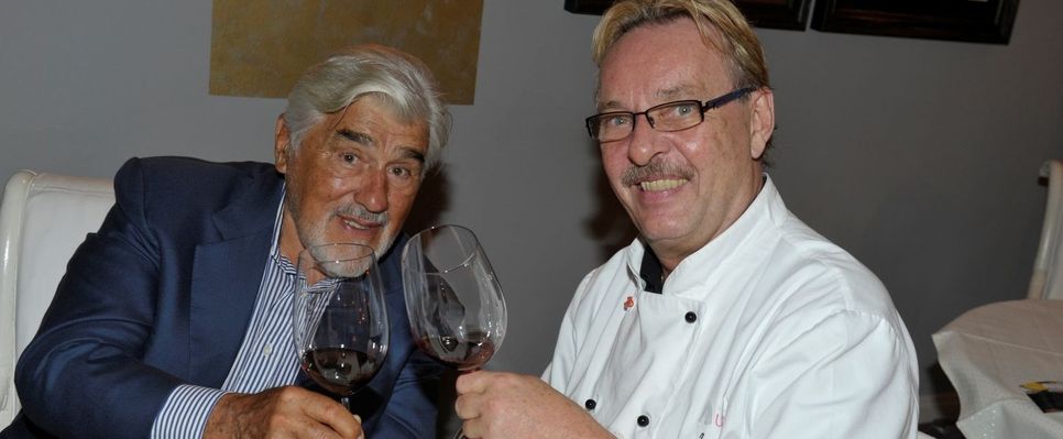 Beim nächsten Besuch in Mayen werden Mario Adorf und Jupp Wagner sicherlich auf den 85. Geburtstag anstoßen.