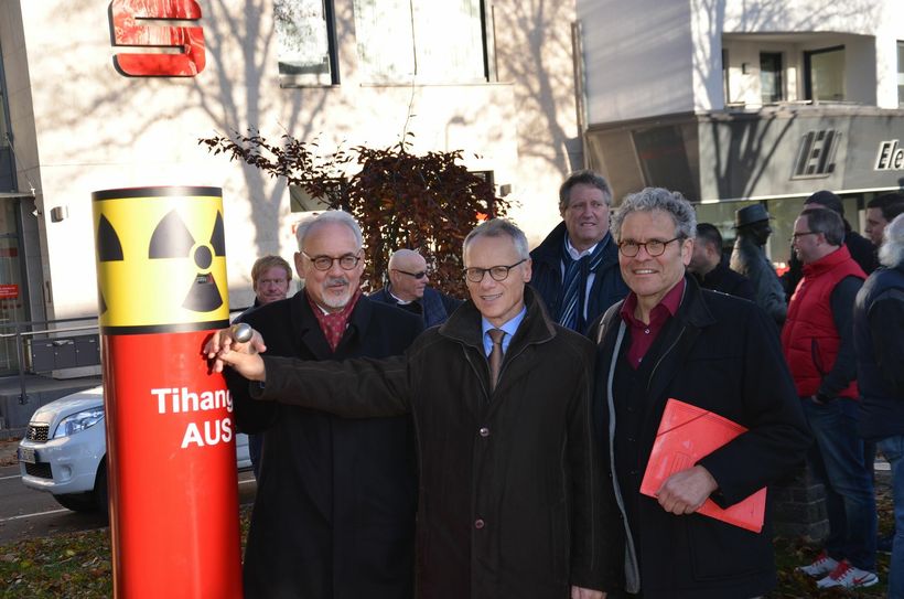 Legen den Hebel um und legen Tihange »symbolisch« lahm