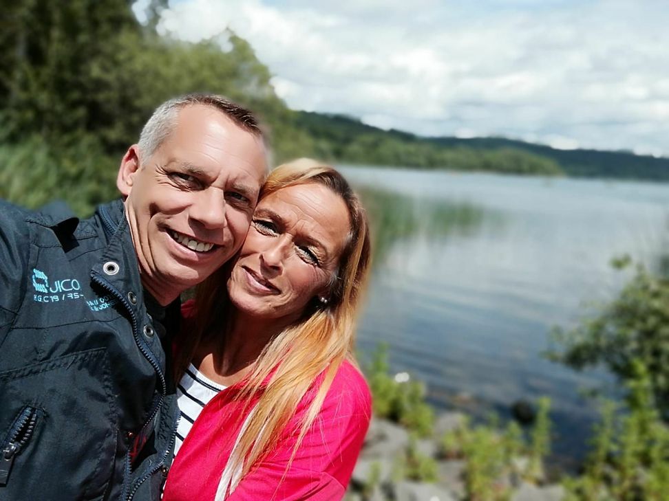 Beate Bohl und ihr Partner Oliver Ott.