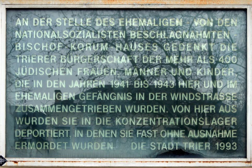 Gedenktafel vor dem Haus Fetzenreich. Foto: FF