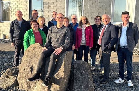 Richtet den Blick in die Zukunft: der Vorstand der Lebenshilfe Prüm.