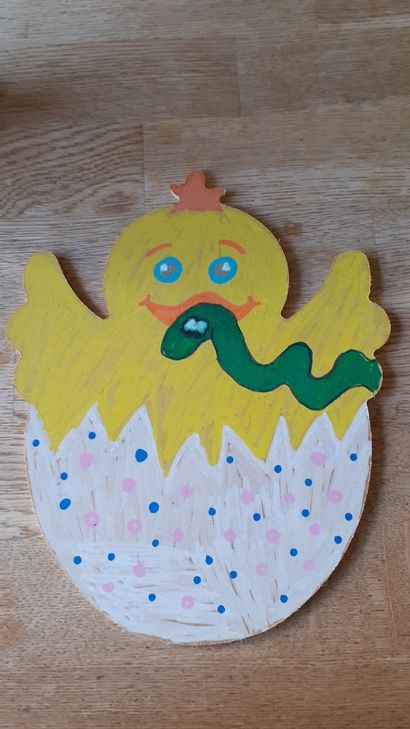 Viele Kinder haben den Dernauer "Holzwürmern" Fotos von ihren Kunstwerken geschickt. Foto: privat