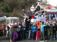 Sommerumzug in Fell.