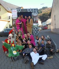 Sommerumzug in Fell.