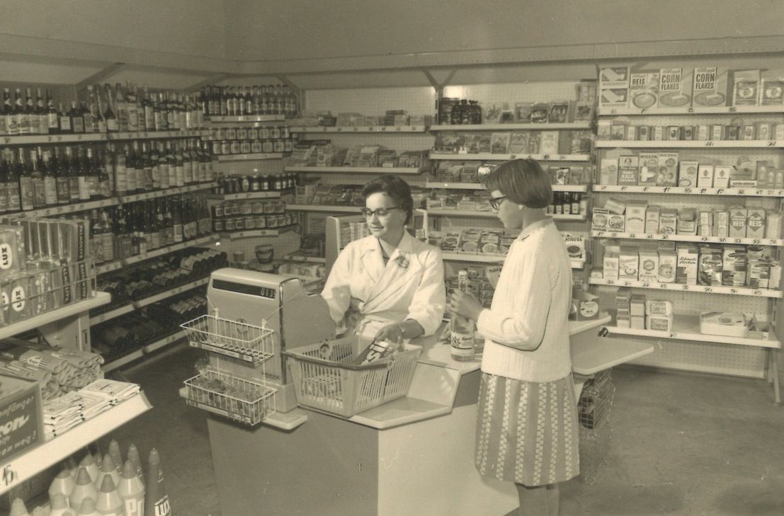 Einer der ersten Läden: Nostalgie pur.