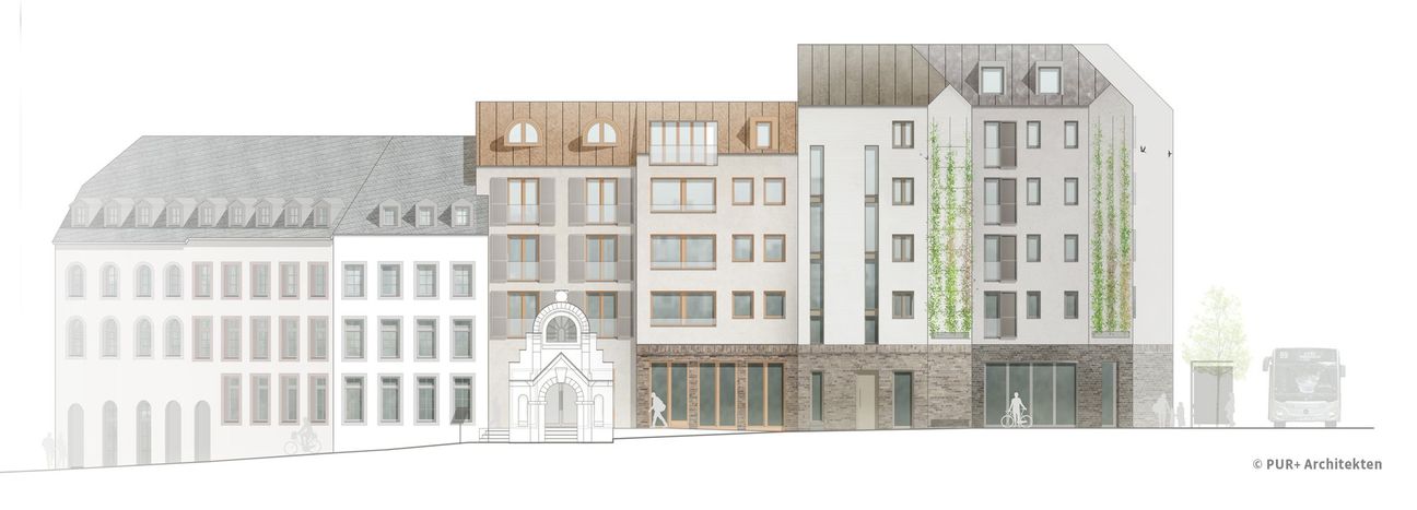 Visualisierung der Südansicht