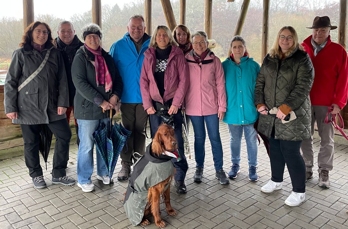 Start und Ziel des Spazierganges war der Simmersee.
