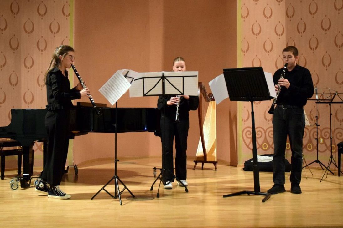 Ann-Sophie Simon, Jakob Werle und Carlotta Moll.