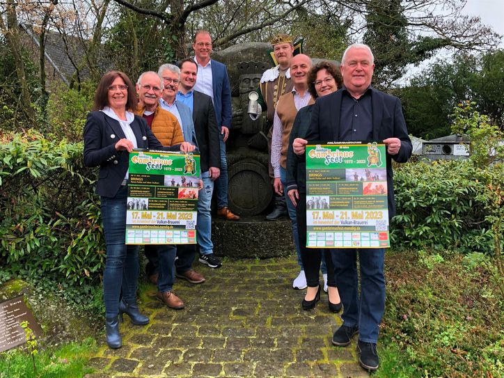 Bierkönig Gambrinus und seine Mitstreiter freuen sich auf fünf Tage rund ums Bier.