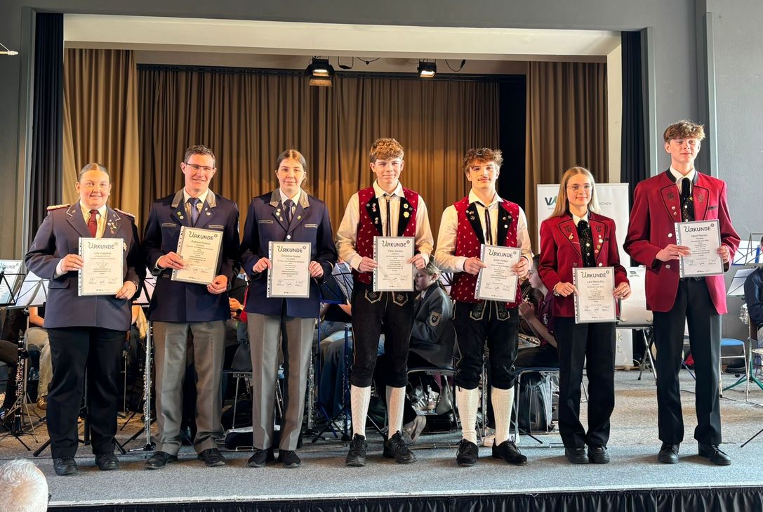 Erfolgreiche D3-Prüflinge