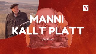 Am Aschermittwoch ist alles vorbei. Das weiß natürlich auch Manni ...