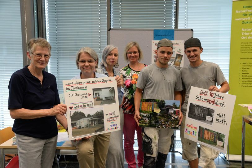 Im vergangenen Jahr suchte und fand das Schammatdorf Unterstützung Foto: Archiv/TAT