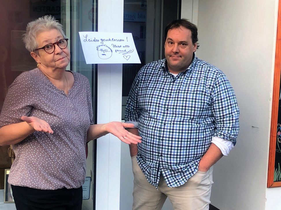 Der Lockdown in der Gastronomie trifft auch Julia Peter und ihren Sohn Hansi Sauer, Inhaber des »Kölner Hof« in Prüm. Die Restaurantbetreiber rechnen mit einem harten Winter. Foto: W. Kootz