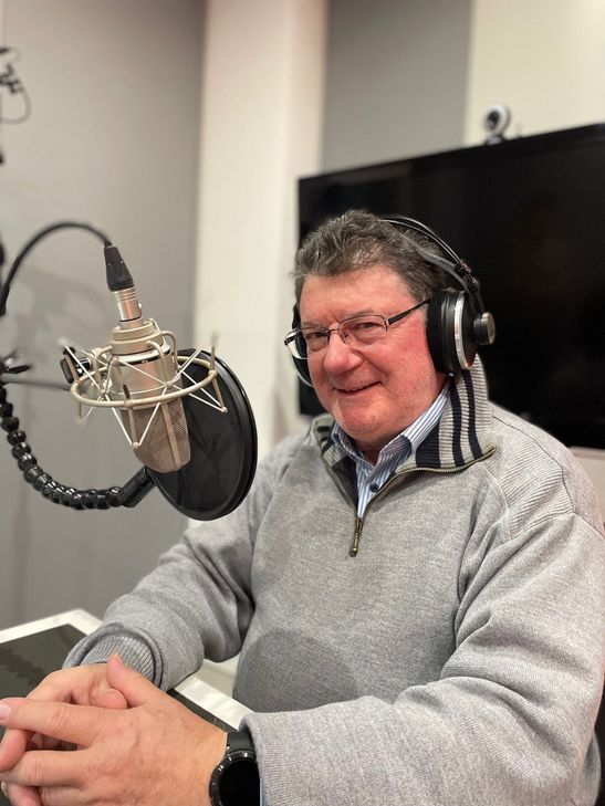 Er kommt im Podcast zu Wort - der Astronom Harald Bardenhagen.