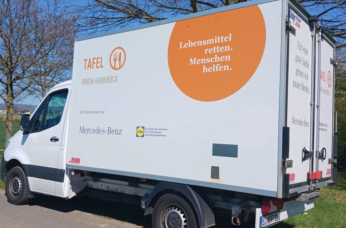 Die Tafel Rhein-Hunsrück bittet dringend um Spenden aufgrund der aktuellen Dieselpreise für ihre Kühlfahrzeuge.