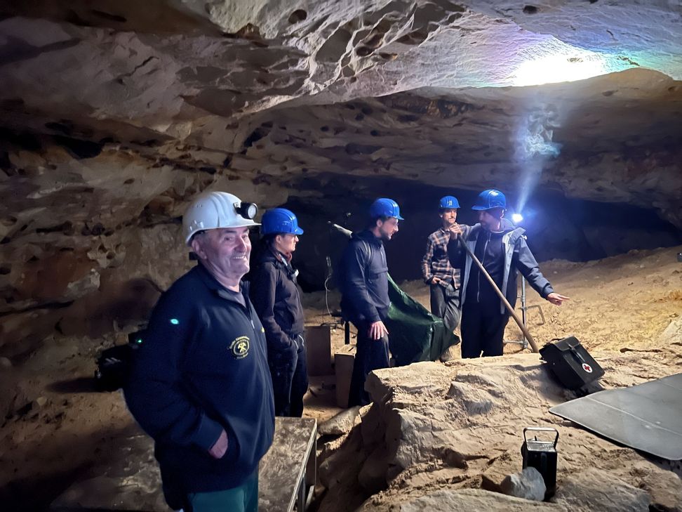 Auch für Günter Nießen, Vorsitzender des Fördervereins des Bergbaumuseums, war die Filmproduktion eine besondere Erfahrung.