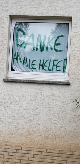 Die Menschen in den betroffenen Gebieten wie Gemünd sind einfach nur dankbar für die große und breite Unterstützung, die sie erfahren.Fotos: Privat