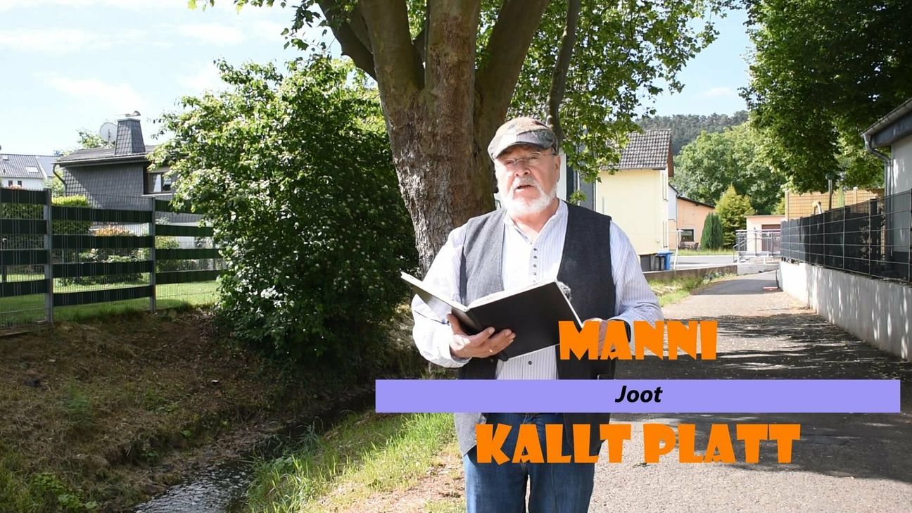 Manni kallt wieder Platt.